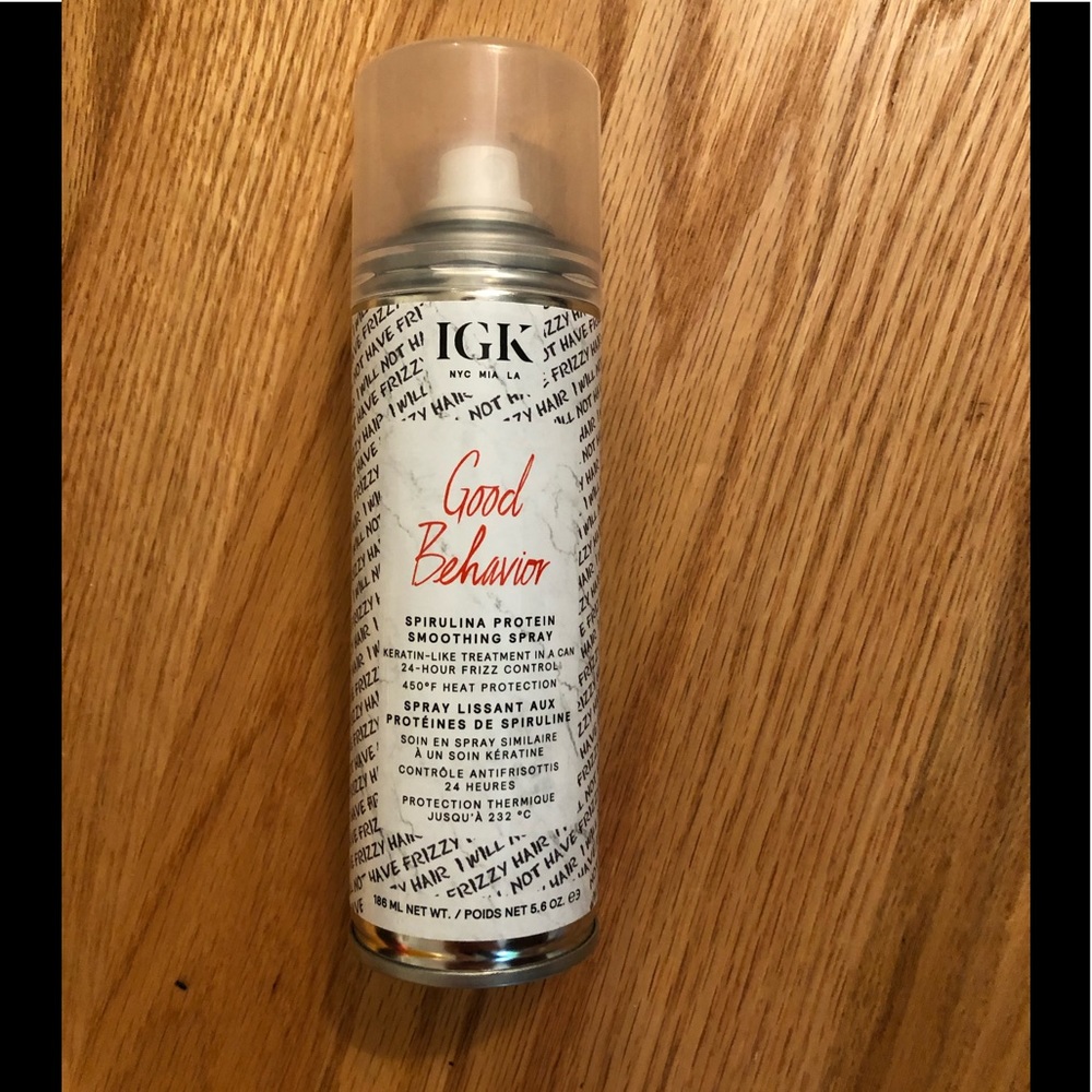 IGK Good Behavior Spirulina Smoothing Spray
